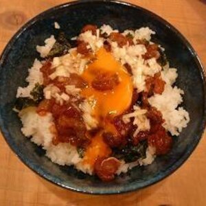 絶品！ねぎとろユッケ(風)丼♪